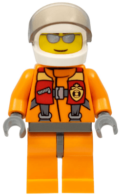 LEGO Coast Guard City (cty0429) Town / City Minifigure