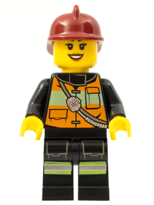 LEGO Fire (cty0434) Town / City Minifigure