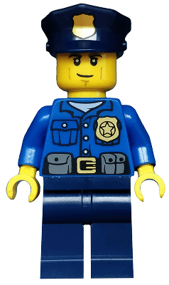 LEGO Police (cty0458) Town / City Minifigure