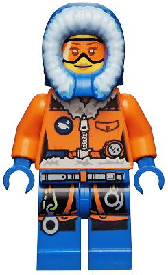 LEGO Arctic Explorer Female (cty0491) Town / City Minifigure