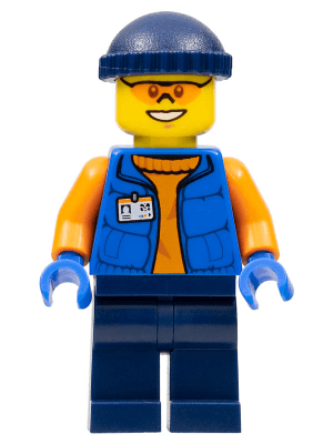 LEGO Arctic Research Assistant (cty0496) Town / City Minifigure