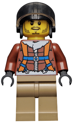 LEGO Arctic Plane Pilot (cty0498) Town / City Minifigure