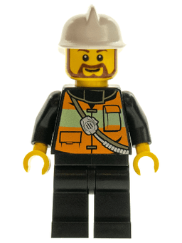 LEGO Fire (cty0507) minifigure