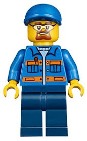 LEGO Snowplow Driver (cty0520) minifigure