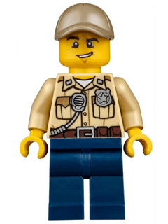 LEGO Swamp Police (cty0523) Town / City Minifigure
