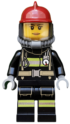 LEGO Fire (cty0525) Town / City Minifigure