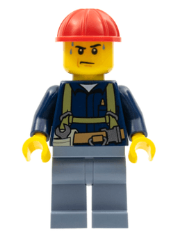 LEGO Construction Worker (cty0530) minifigure