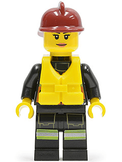LEGO Fire (cty0538) Town / City Minifigure