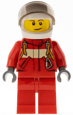 Paramedic - Pilot Male, White Helmet