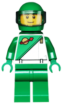 Statue - City Square Lego Store, Futuron Green (Space)