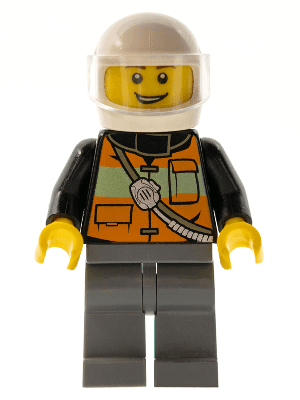 LEGO Fire (cty0587) Town / City Minifigure