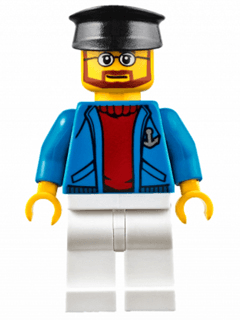 LEGO Ferry Captain (cty0622) minifigure