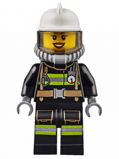 LEGO Fire (cty0629) Town / City Minifigure