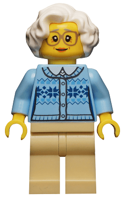 LEGO Grandmother (cty0660) Town / City Minifigure