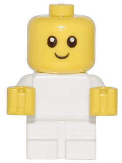 Baby - White Body with Yellow Hands
