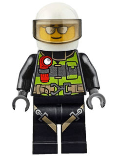 LEGO Fire (cty0670) Town / City Minifigure
