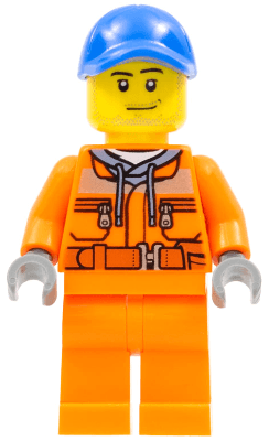 LEGO Tow Truck Driver (cty0674) minifigure