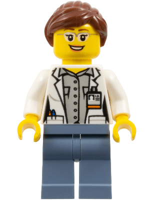LEGO Volcano Explorer (cty0680) Town / City Minifigure