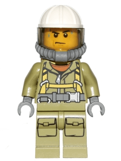 LEGO Volcano Explorer (cty0682) minifigure