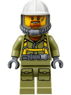 LEGO Volcano Explorer (cty0685) minifigure