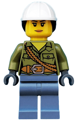 LEGO Volcano Explorer (cty0687) minifigure