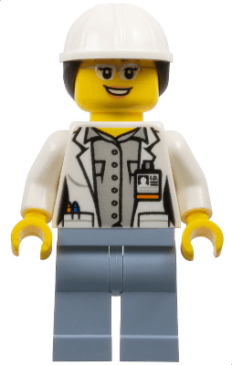 LEGO Volcano Explorer (cty0693) Town / City Minifigure