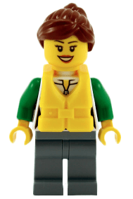 LEGO Angler (cty0713) Town / City Minifigure