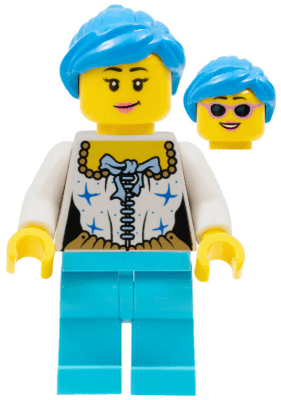 LEGO Female Drummer (cty0721) Town / City Minifigure