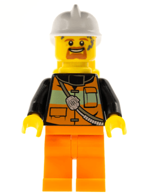 LEGO Fire (cty0737) Town / City Minifigure