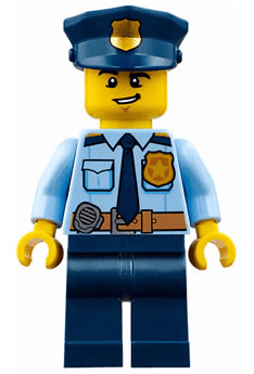 LEGO Police (cty0743) Town / City Minifigure