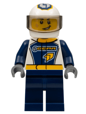 Dragster Race Car Driver, GEAR Logo