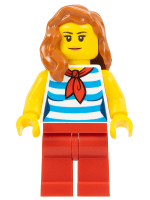 LEGO Beachgoer (cty0768) Town / City Minifigure