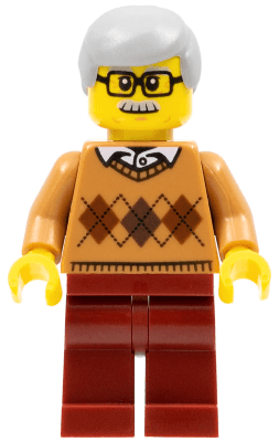 LEGO City Newsstand Visitor (cty0786) minifigure