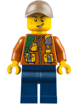 LEGO City Jungle Explorer (cty0790) minifigure
