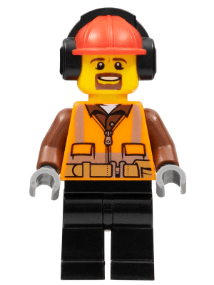 LEGO Cargo Center Worker (cty0799) Town / City Minifigure