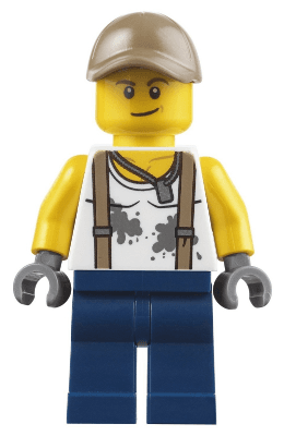 LEGO City Jungle Engineer (cty0802) Town / City Minifigure