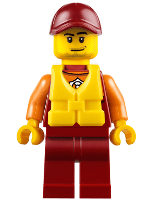 LEGO Coast Guard City (cty0810) Town / City Minifigure