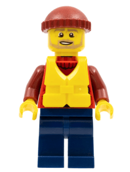 LEGO Coast Guard City (cty0817) minifigure