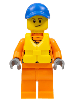 LEGO Coast Guard City (cty0818) minifigure
