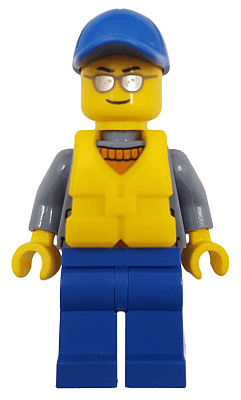 LEGO Coast Guard City (cty0824) Town / City Minifigure