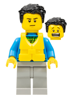 LEGO Coast Guard City (cty0825) minifigure
