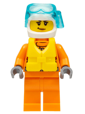 LEGO Coast Guard City (cty0826) Town / City Minifigure