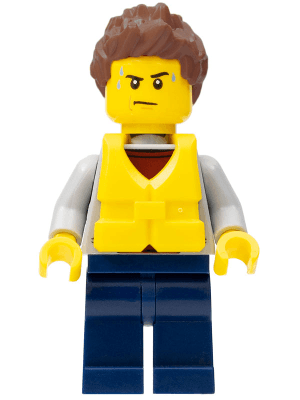 LEGO Coast Guard City (cty0829) Town / City Minifigure