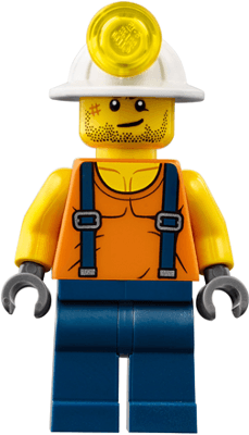 LEGO Miner (cty0846) Town / City Minifigure