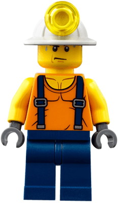 LEGO Miner (cty0847) minifigure