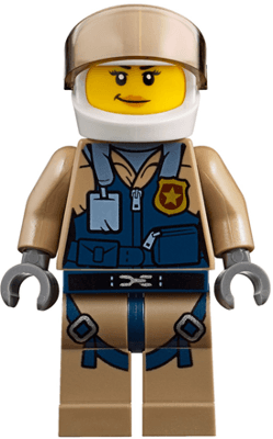 LEGO Mountain Police (cty0852) Town / City Minifigure