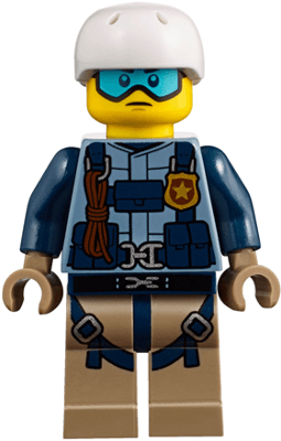 LEGO Mountain Police (cty0853) Town / City Minifigure