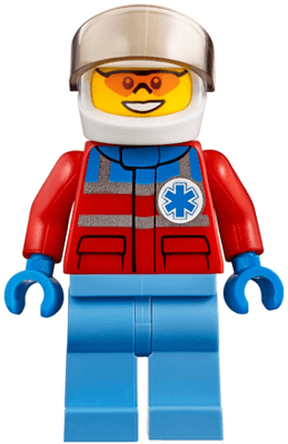 LEGO Helicopter Pilot (cty0858) Town / City Minifigure