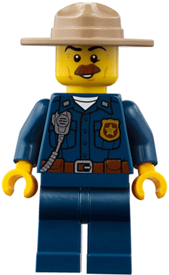 LEGO Mountain Police (cty0870) Town / City Minifigure