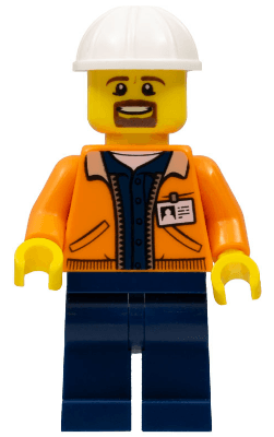 Miner - Equipment Operator with Beard